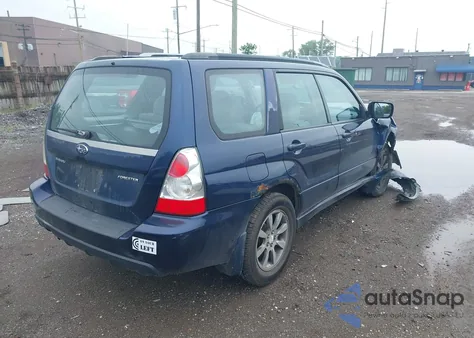 2006 Subaru Forester 2.5X z USA, uszkodzony, nr VIN JF1SG65636H744227